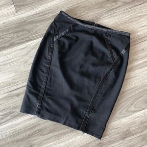 Black Pencil Skirt Size 0